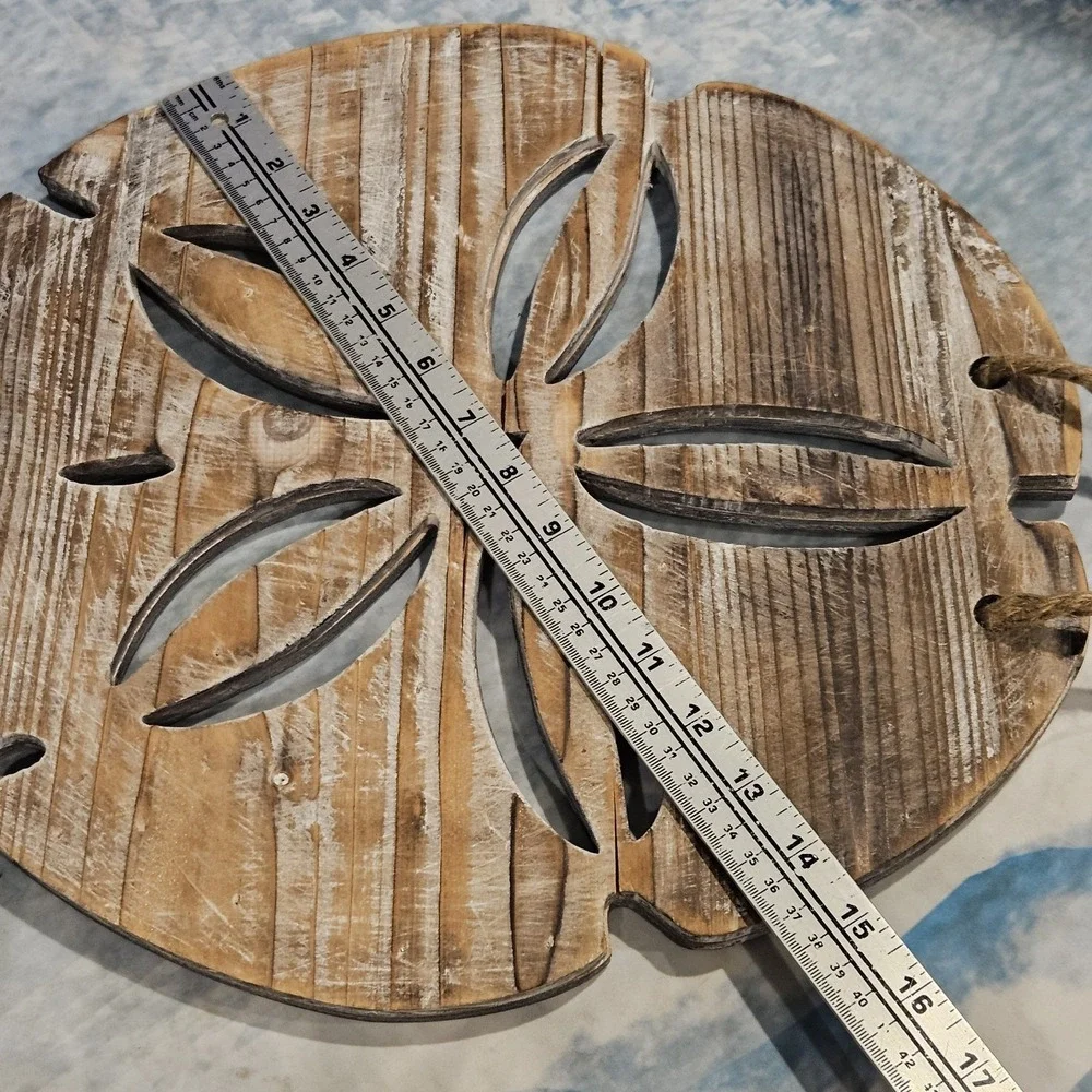 Coastal Sand Dollar Wall Decor 14.5